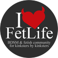 We (heart) FetLife: BDSM & Fetish Community for Kinksters, by kinksters